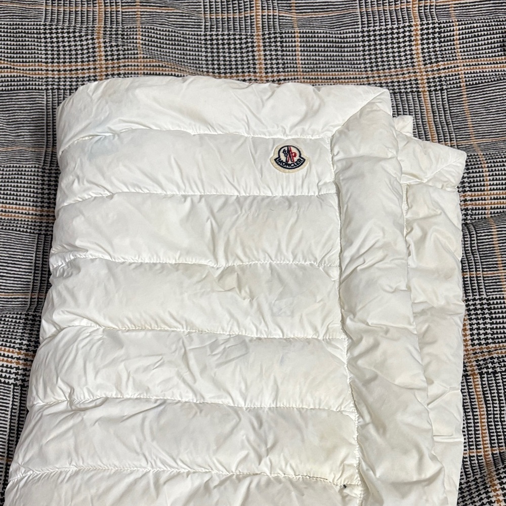 Moncler Ivory Quilted Jacket